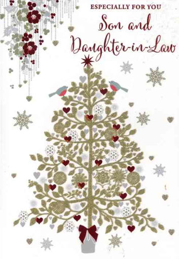 Picture of SON & DAUGHTER IN LAW CHRISTMAS CARD